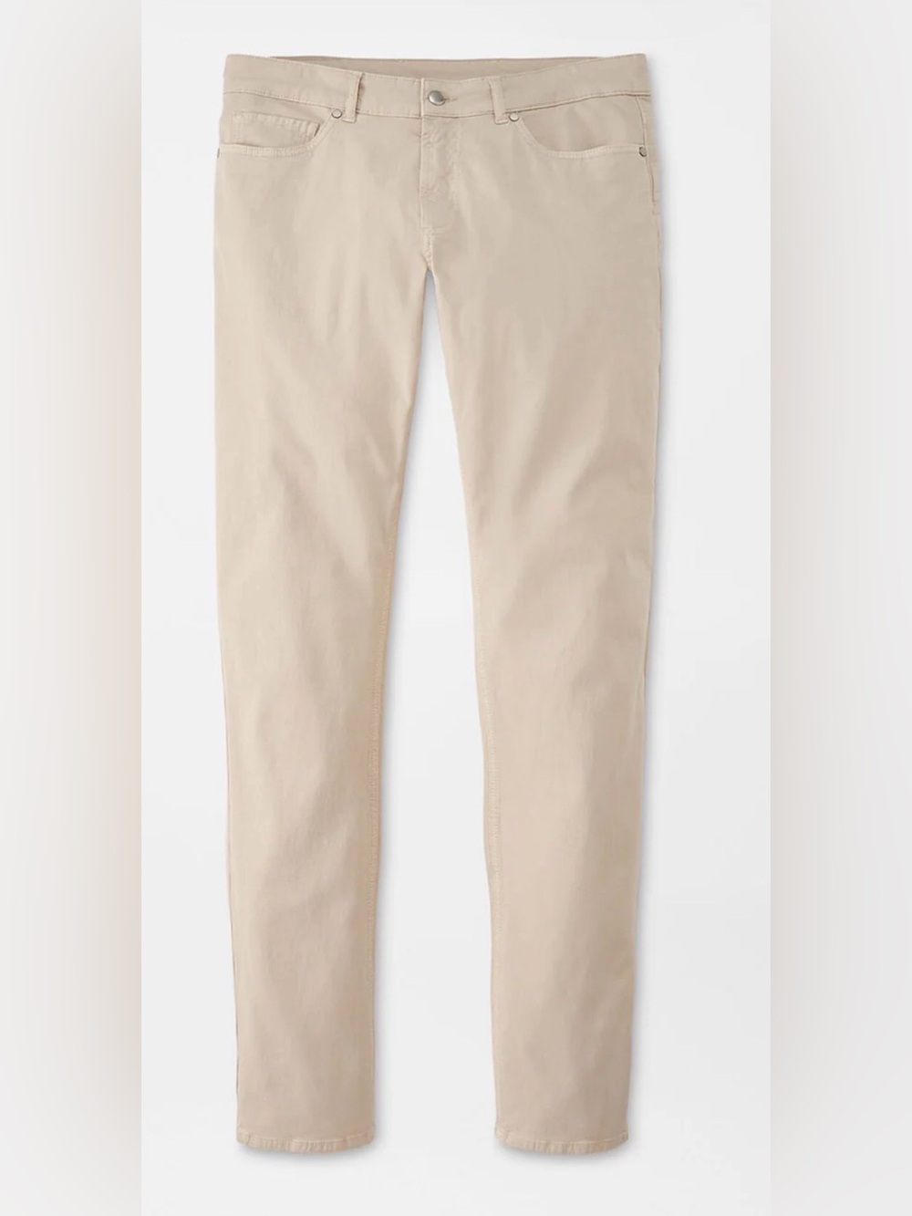 Peter Millar Wayfare Five Pocket Pant Mens 35x32 Stone NWT